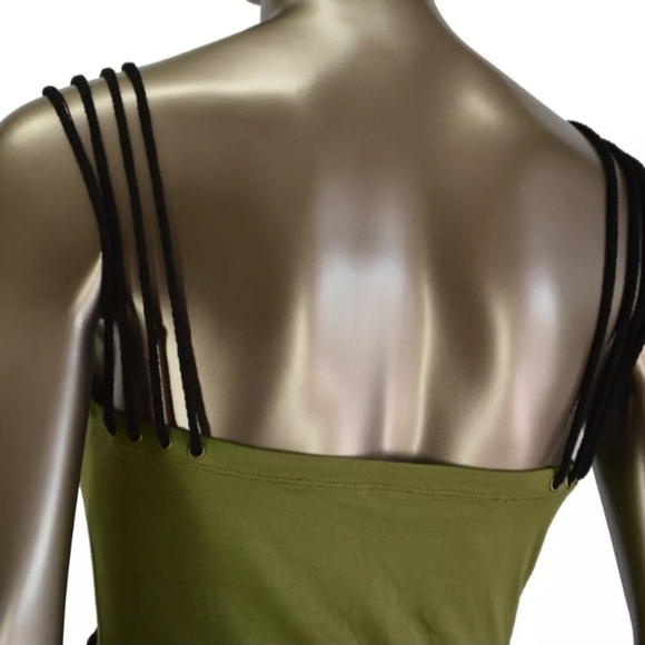 NWT  Stylestalker Olive Jackal Dress Sz6 - Picture 6 of 10